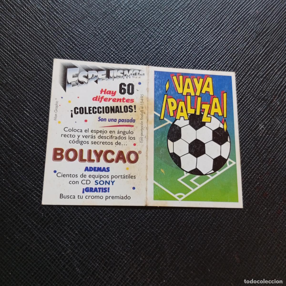 Coleccionismo cromos antiguos: VAYA PALIZA BOLLYCAO ESPEJISMOS CROMO - A156 PG361