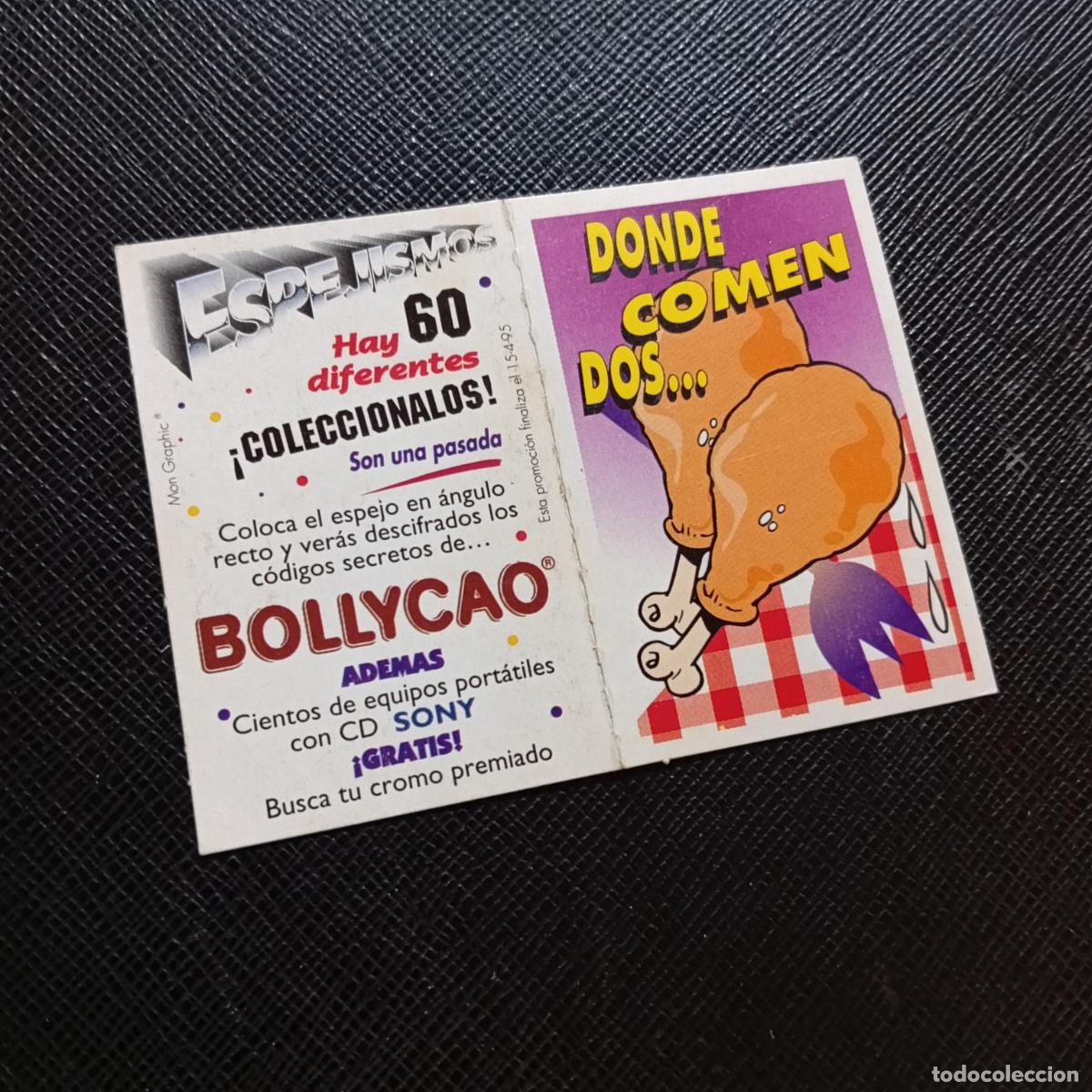 Coleccionismo cromos antiguos: DONDE COMEN DOS BOLLYCAO ESPEJISMOS CROMO - A156 PG361