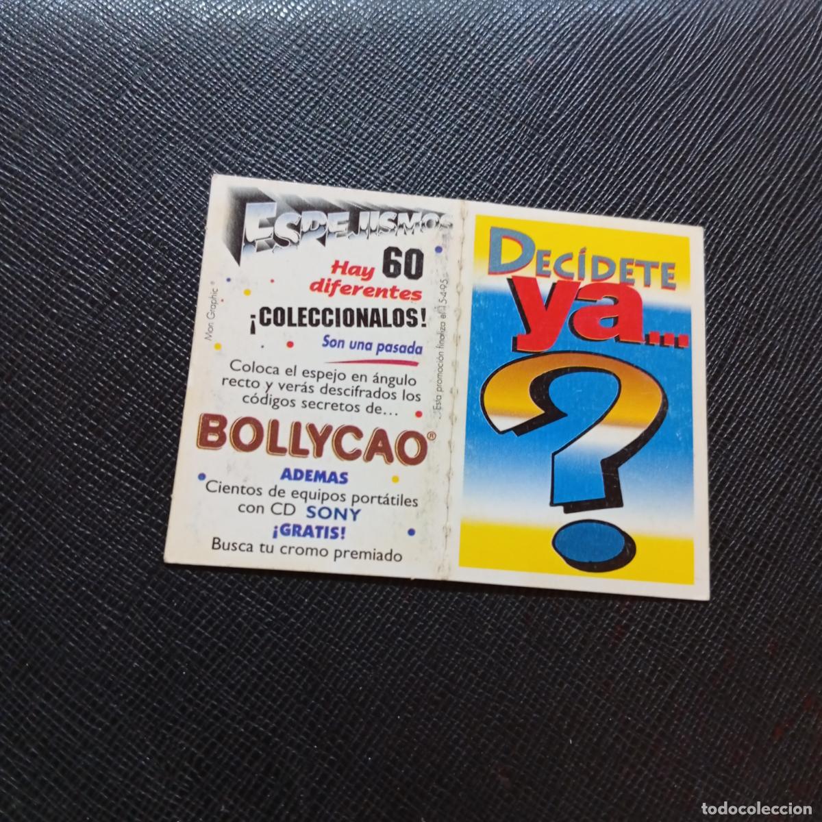 Coleccionismo cromos antiguos: DECIDETE YA BOLLYCAO ESPEJISMOS CROMO - A156 PG370