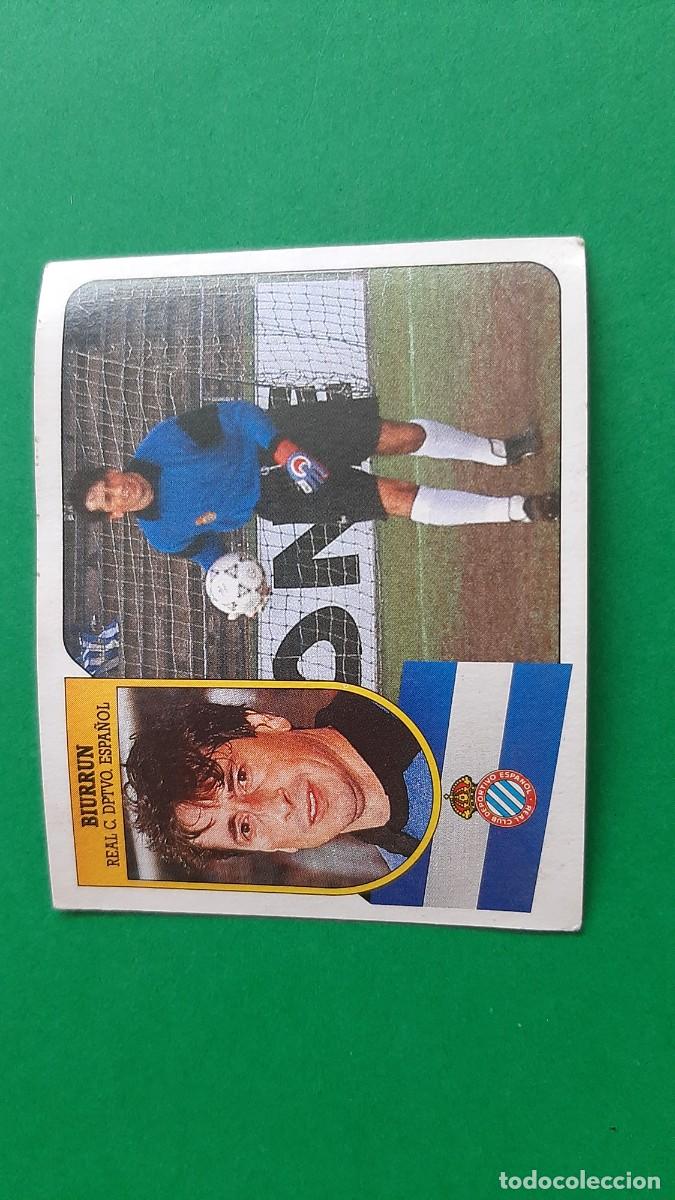 Coleccionismo cromos antiguos: (ED. ESTE)(91-92) BIURRUN R.C.D ESPA&Ntilde;OL NUNCA PEGADO