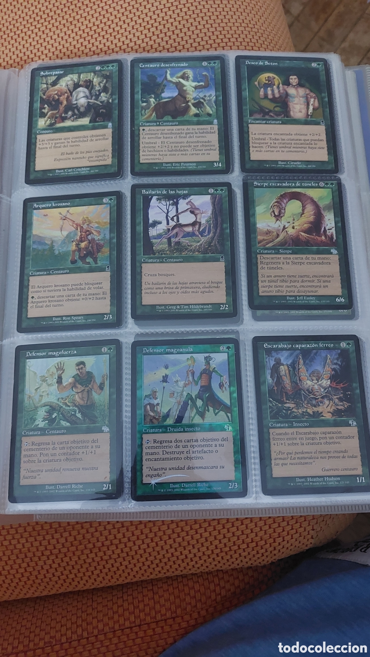 Coleccionismo cromos antiguos: CARTAS MAGIC THE GATHERING - Foto 2