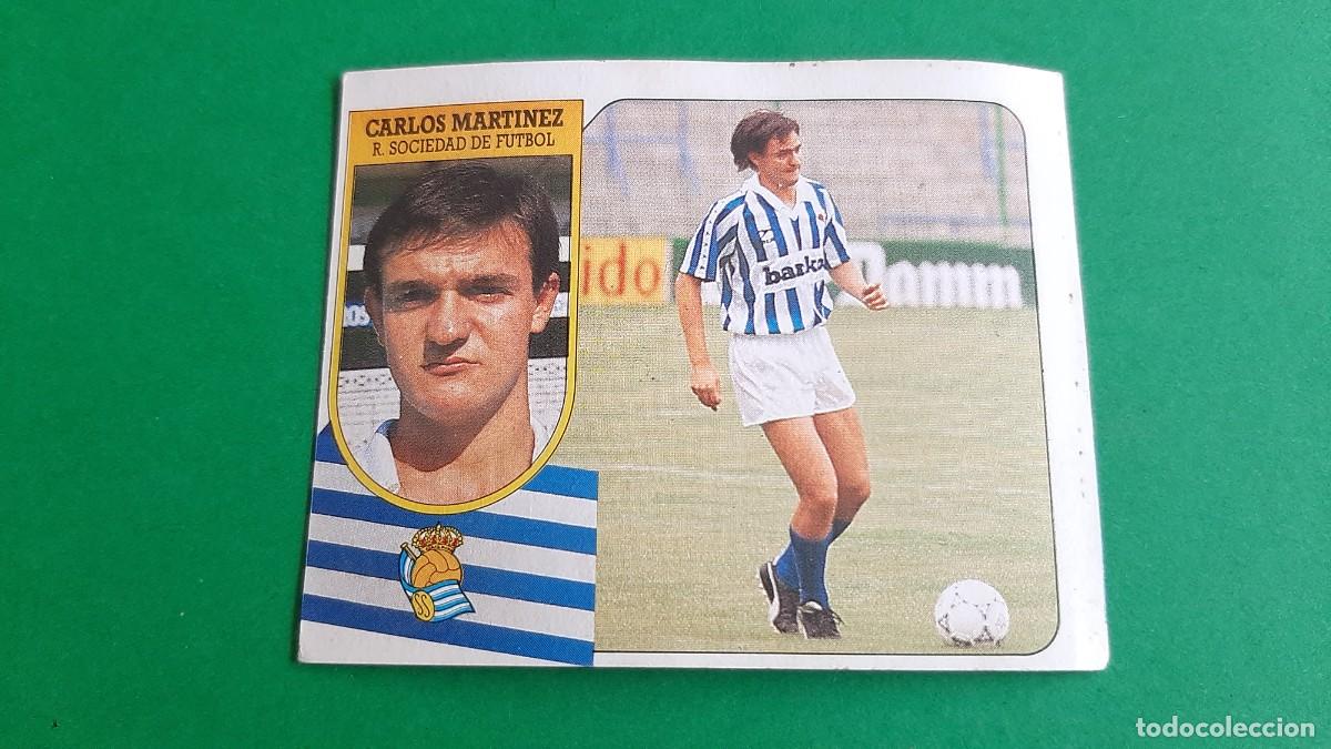 Coleccionismo cromos antiguos: (ED. ESTE)(91-92) CARLOS MARTINEZ R. SOCIEDAD NUNCA PEGADO