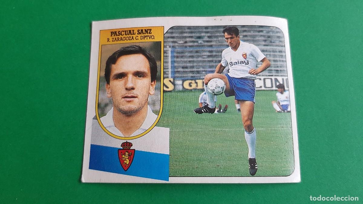 Coleccionismo cromos antiguos: (ED. ESTE)(91-92) PASCUAL SANZ R. ZARAGOZA NUNCA PEGADO