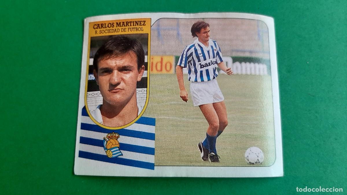 Coleccionismo cromos antiguos: (ED. ESTE)(91-92) CARLOS MARTINEZ R. SOCIEDAD NUNCA PEGADO