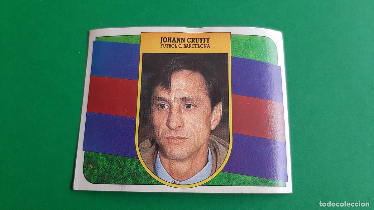 Coleccionismo cromos antiguos: (ED. ESTE)(91-92) JOHANN CRUYFF F.C BARCELONA NUNCA PEGADO