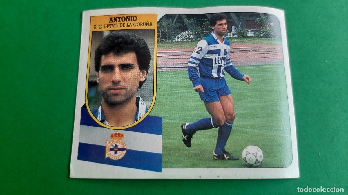 Coleccionismo cromos antiguos: (ED. ESTE)(91-92) ANTONIO DTVO. DE LA CORU&Ntilde;A NUNCA PEGADO