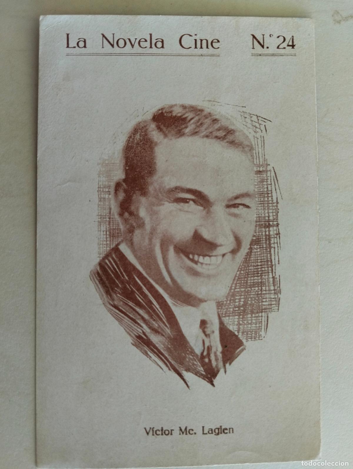 Collectionnisme Cartes &agrave; collectionner anciennes: CROMO VICTOR MC. LAGLEN, LA NOVELA CINE, N&ordm; 24, A&Ntilde;OS 30