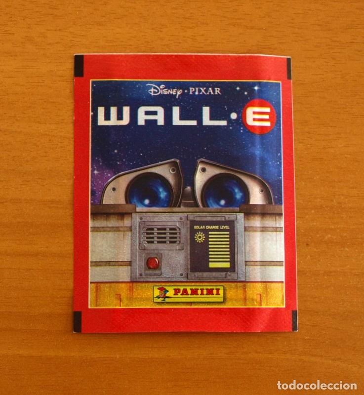 Coleccionismo cromos antiguos: Sobre sin abrir - Wall.e Batall&oacute;n de limpieza - Walle - Panini 2008 Disney-Pixar - Nuevo