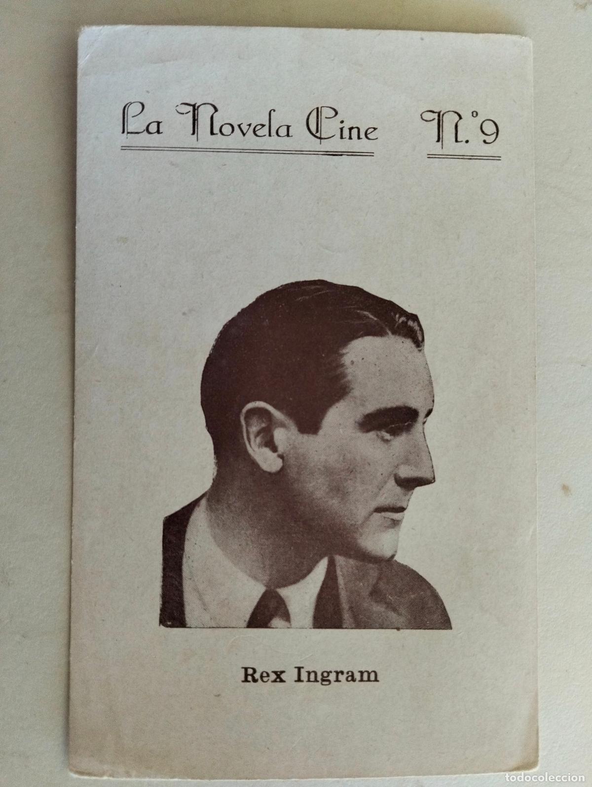 Collectionnisme Cartes &agrave; collectionner anciennes: CROMO REX INGRAM, LA NOVELA CINE, N&ordm; 9, A&Ntilde;OS 30