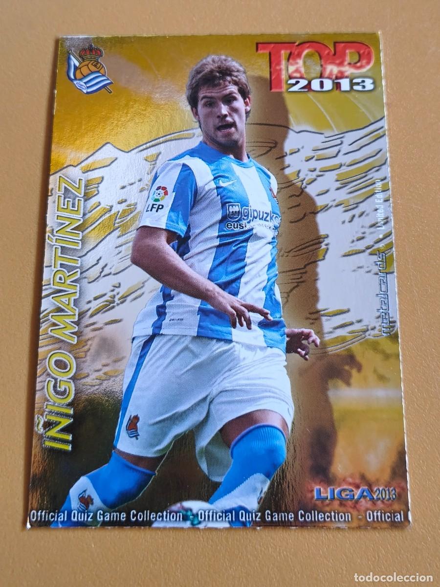 Coleccionismo cromos antiguos: i&ntilde;igo martinez, 2013 top mundicromo. edicion limitada