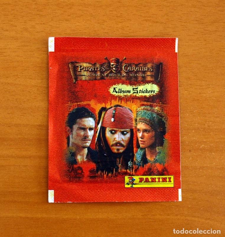 Coleccionismo cromos antiguos: Sobre sin abrir - Piratas del Caribe, En el Fin del Mundo - Editorial Panini