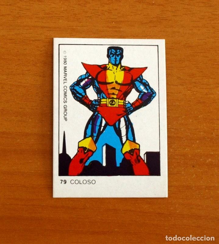 Coleccionismo cromos antiguos: Superh&eacute;roes - N&ordm; 79, Coloso - Marvel 1980 Comics Group - Chocolates Terrabusi - Nunca Pegado