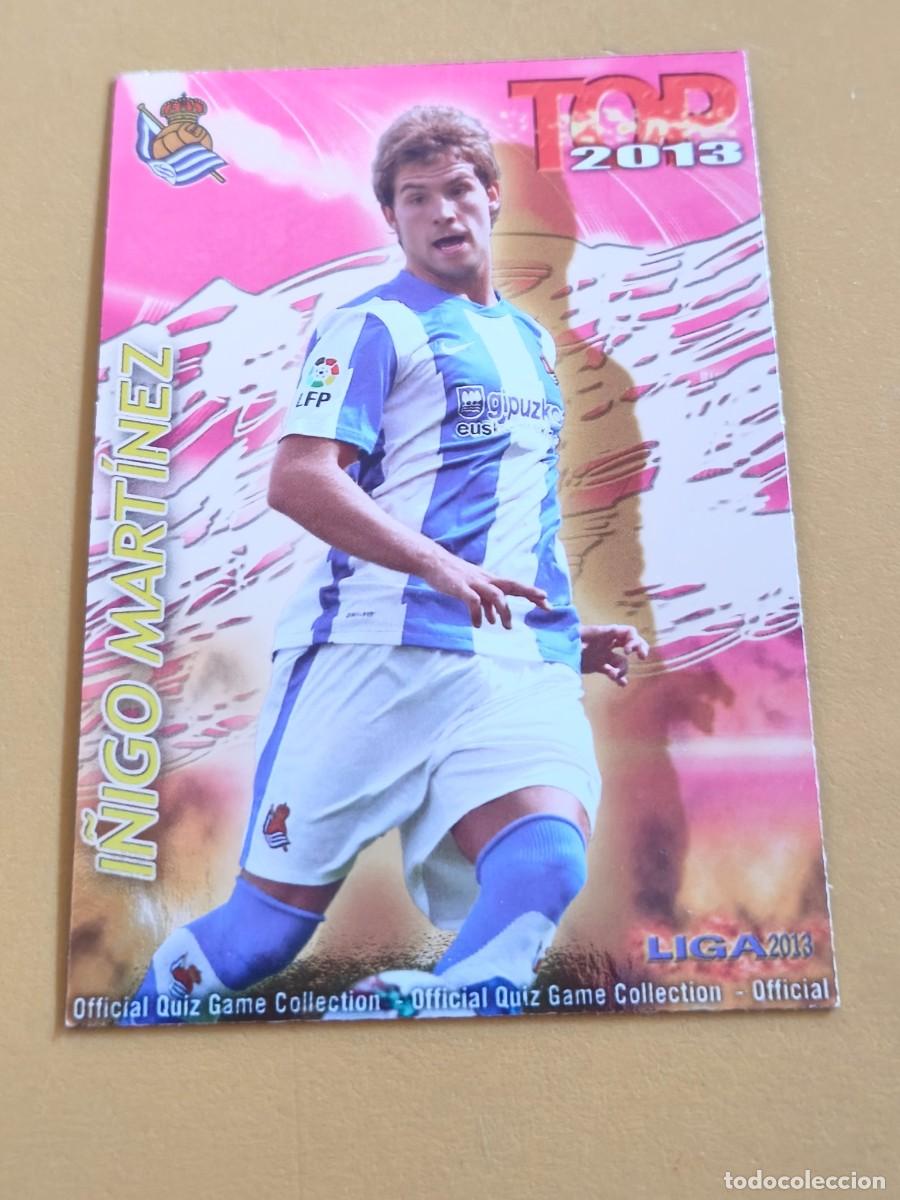 Coleccionismo cromos antiguos: i&ntilde;igo martinez, 2013 top mundicromo