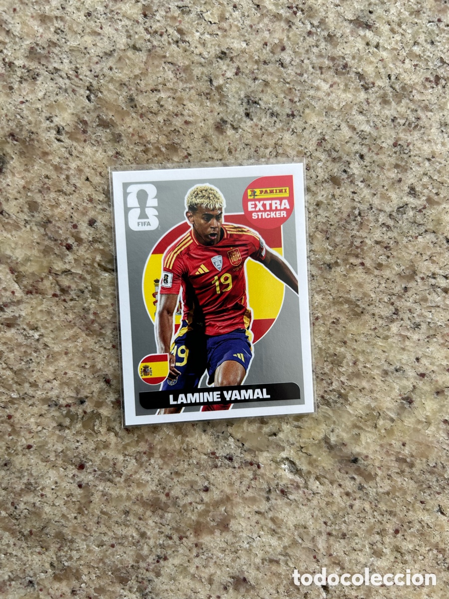 Coleccionismo cromos antiguos: Cromo STICKER LAMINE YAMAL PLATA PANINI FIFA WORLD CUP 2026