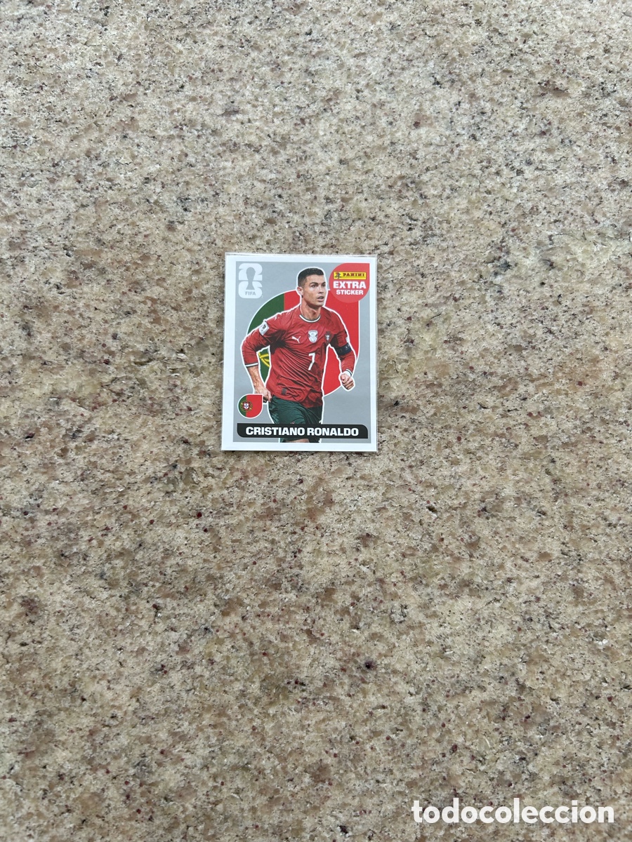 Coleccionismo cromos antiguos: CROMO EXTRA STICKER CRISTIANO, RONALDO PLATA PANINI FIFA WORLD CUP 2026