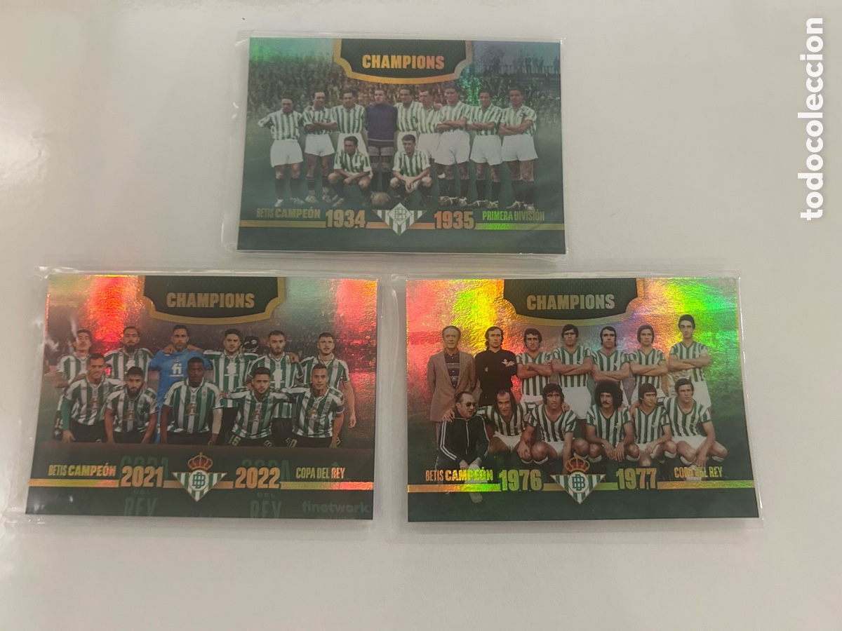 Coleccionismo cromos antiguos: La vida en verde lote Champions