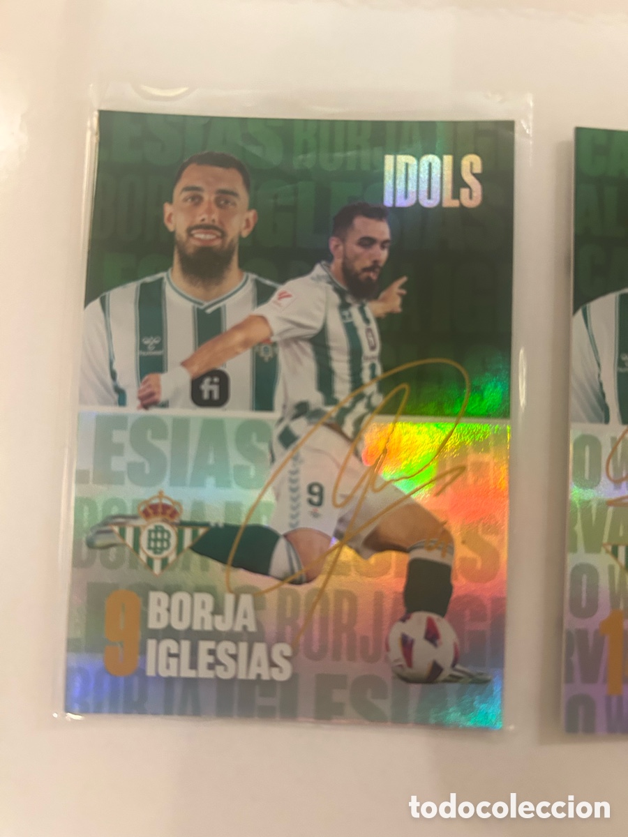 Coleccionismo cromos antiguos: La vida en verde - &iacute;dolos - Borja Iglesias