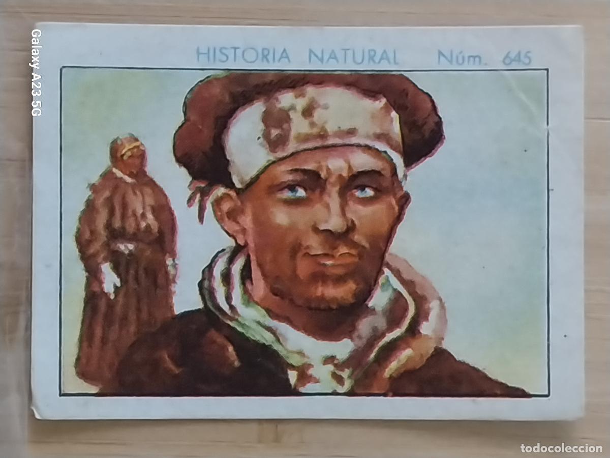 Coleccionismo cromos antiguos: LAP&Oacute;N CHOCOLATES JUNCOSA LA CHOCOLATERA A&Ntilde;O 1935 ************ CROMO 645 4.5X3.5CMS HISTORIA NATURAL