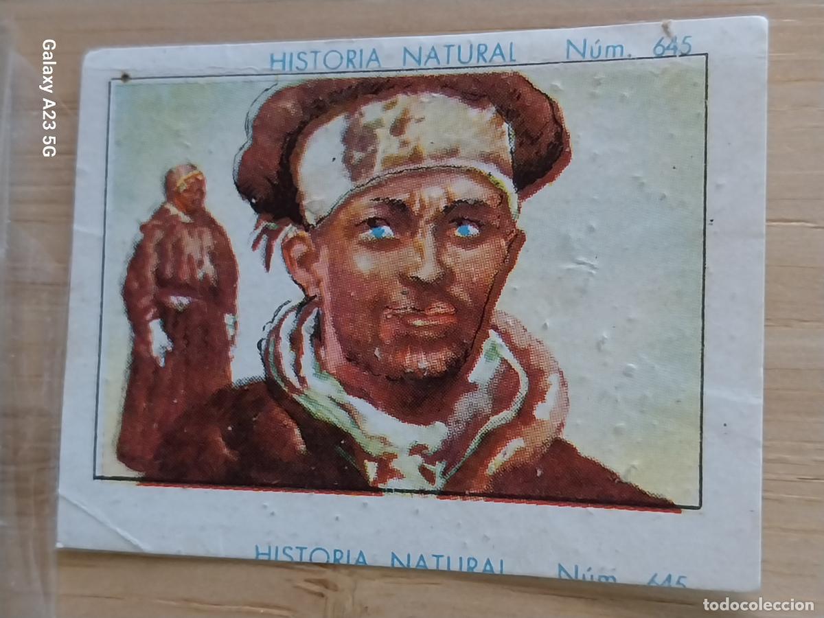 Coleccionismo cromos antiguos: LAP&Oacute;N CHOCOLATES JUNCOSA LA CHOCOLATERA A&Ntilde;O 1935 ********* CROMO 645 4.5X3.5CMS HISTORIA NATURAL