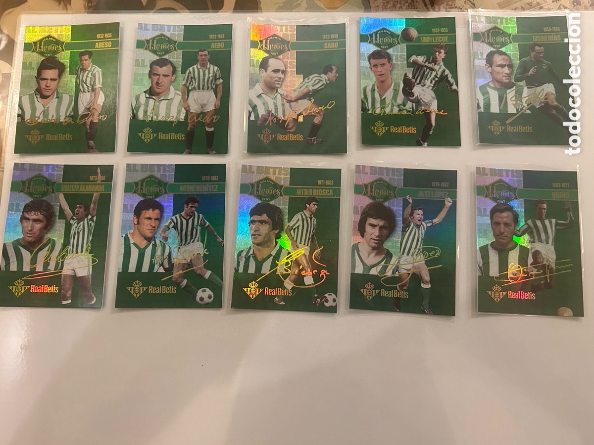 Coleccionismo cromos antiguos: Lote la vida en verde - 20 de los H&eacute;roes