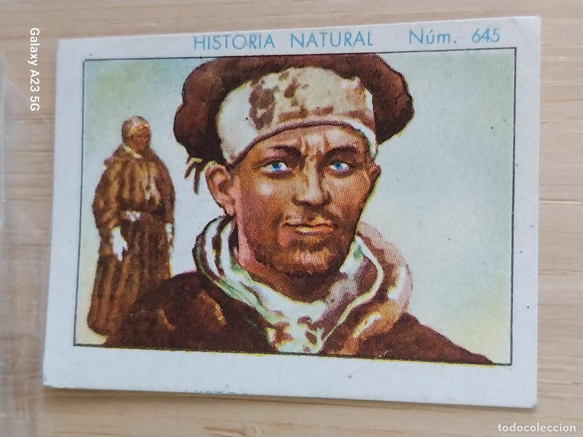 Coleccionismo cromos antiguos: LAP&Oacute;N CHOCOLATES JUNCOSA LA CHOCOLATERA A&Ntilde;O 1935 ***** CROMO 645 4.5X3.5CMS HISTORIA NATURAL