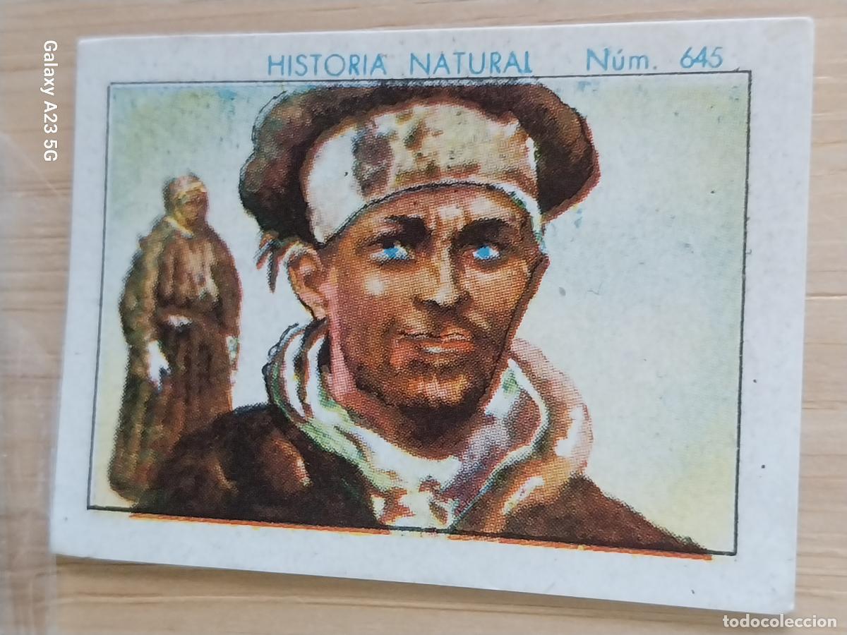 Coleccionismo cromos antiguos: LAP&Oacute;N CHOCOLATES JUNCOSA LA CHOCOLATERA A&Ntilde;O 1935 ** CROMO 645 4.5X3.5CMS HISTORIA NATURAL