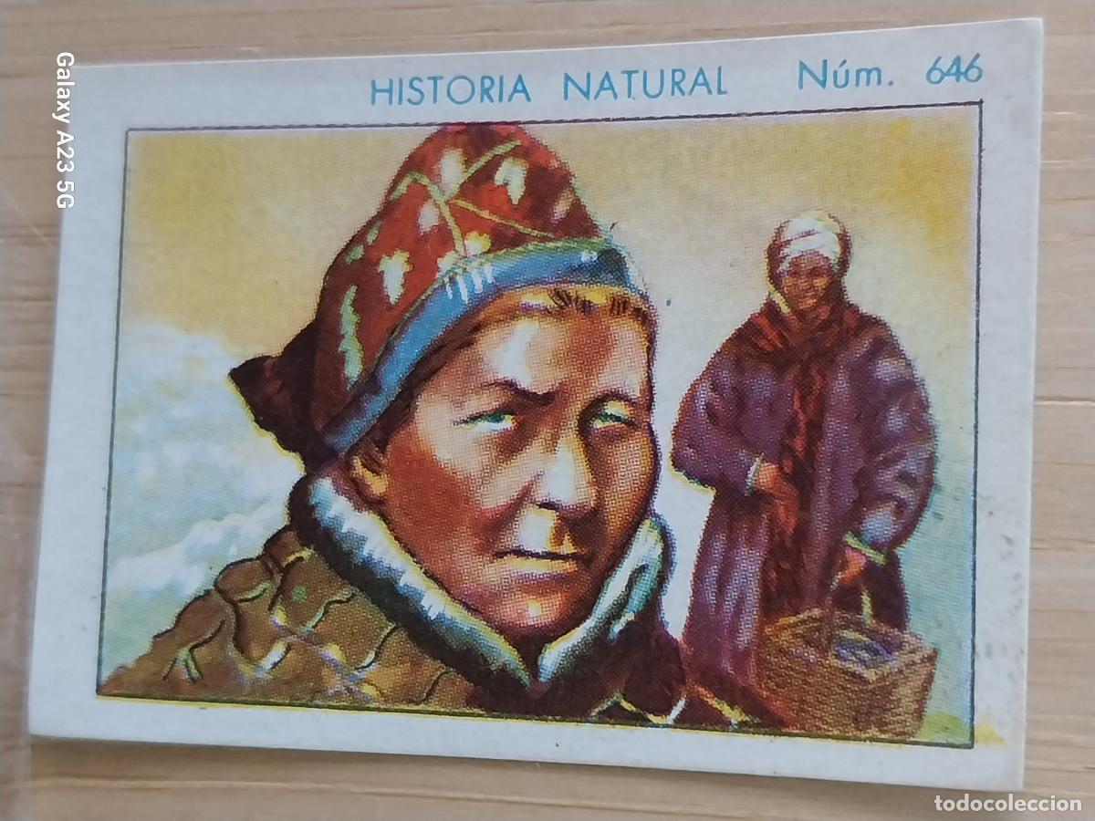 Coleccionismo cromos antiguos: LAP&Oacute;NA CHOCOLATES JUNCOSA LA CHOCOLATERA A&Ntilde;O 1935 *-* CROMO 646 4.5X3.5CMS HISTORIA NATURAL