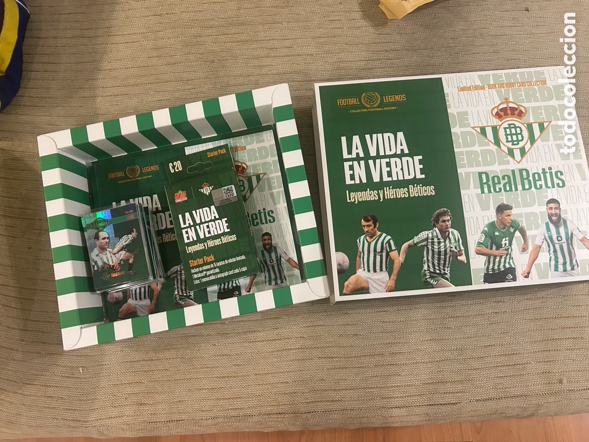 Coleccionismo cromos antiguos: Lote la vida en verde -caja libro y cromos