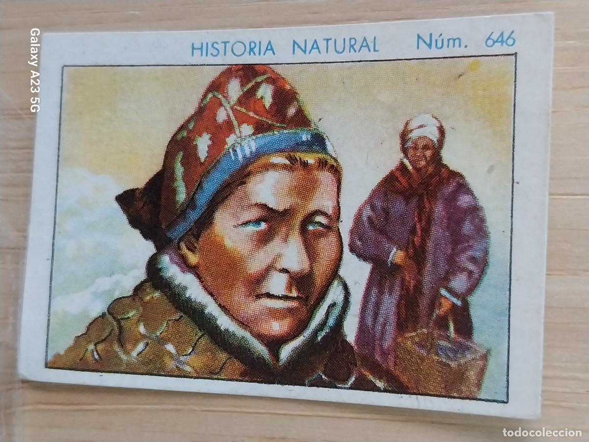 Coleccionismo cromos antiguos: LAP&Oacute;NA CHOCOLATES JUNCOSA LA CHOCOLATERA A&Ntilde;O 1935 ********* CROMO 646 4.5X3.5CMS HISTORIA NATURAL