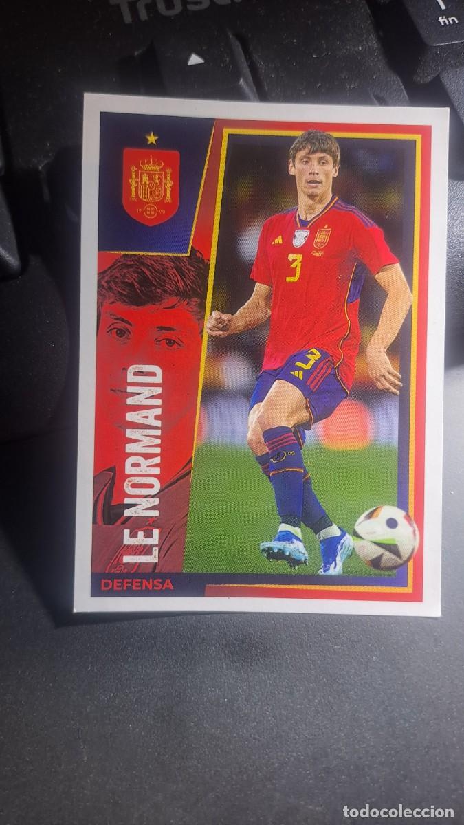 Collectionnisme Cartes &agrave; collectionner anciennes: CROMO 12 LE NORMAND 12 ESPA&Ntilde;A VAMOS SELECCION 12 SELECCION ESPA&Ntilde;OLA EURO 2024 CARREFOUR PANINI