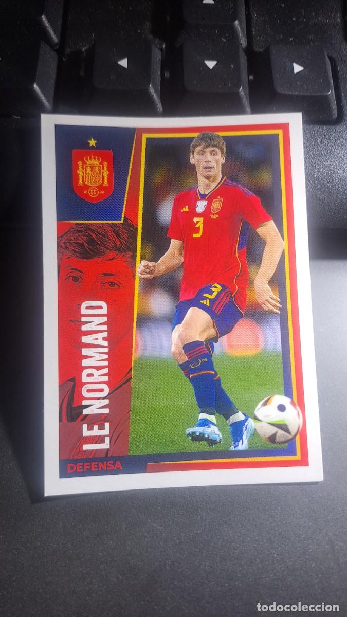 Collectionnisme Cartes &agrave; collectionner anciennes: CROMO 12 LE NORMAND 12 ESPA&Ntilde;A VAMOS SELECCION 12 SELECCION ESPA&Ntilde;OLA EURO 2024 CARREFOUR PANINI