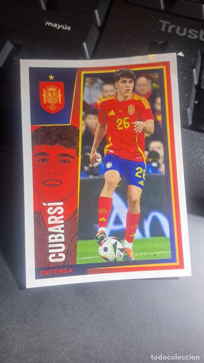 Coleccionismo cromos antiguos: CROMO 13 CUBARSI 13 ESPA&Ntilde;A VAMOS SELECCION 13 SELECCION ESPA&Ntilde;OLA EURO 2024 CARREFOUR PANINI