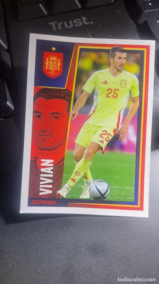 Coleccionismo cromos antiguos: CROMO 15 VIVIAN 15 ESPA&Ntilde;A VAMOS SELECCION 15 SELECCION ESPA&Ntilde;OLA EURO 2024 CARREFOUR PANINI