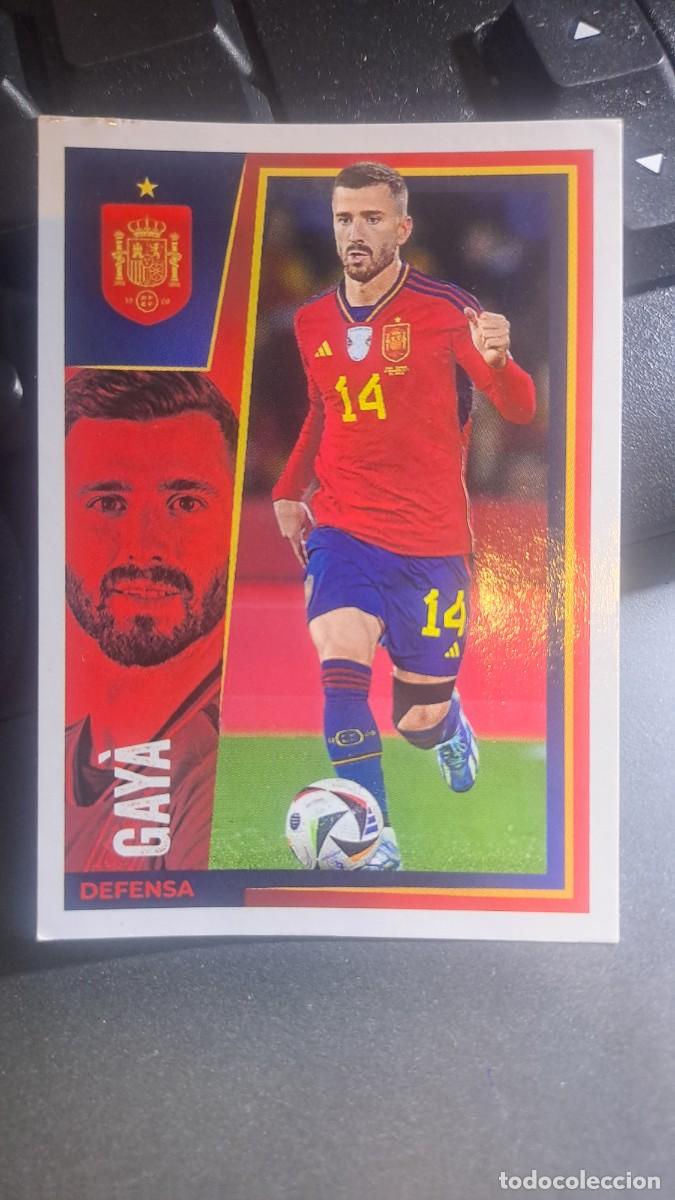 Coleccionismo cromos antiguos: CROMO 16 GAYA 16 ESPA&Ntilde;A VAMOS SELECCION 16 SELECCION ESPA&Ntilde;OLA EURO 2024 CARREFOUR PANINI