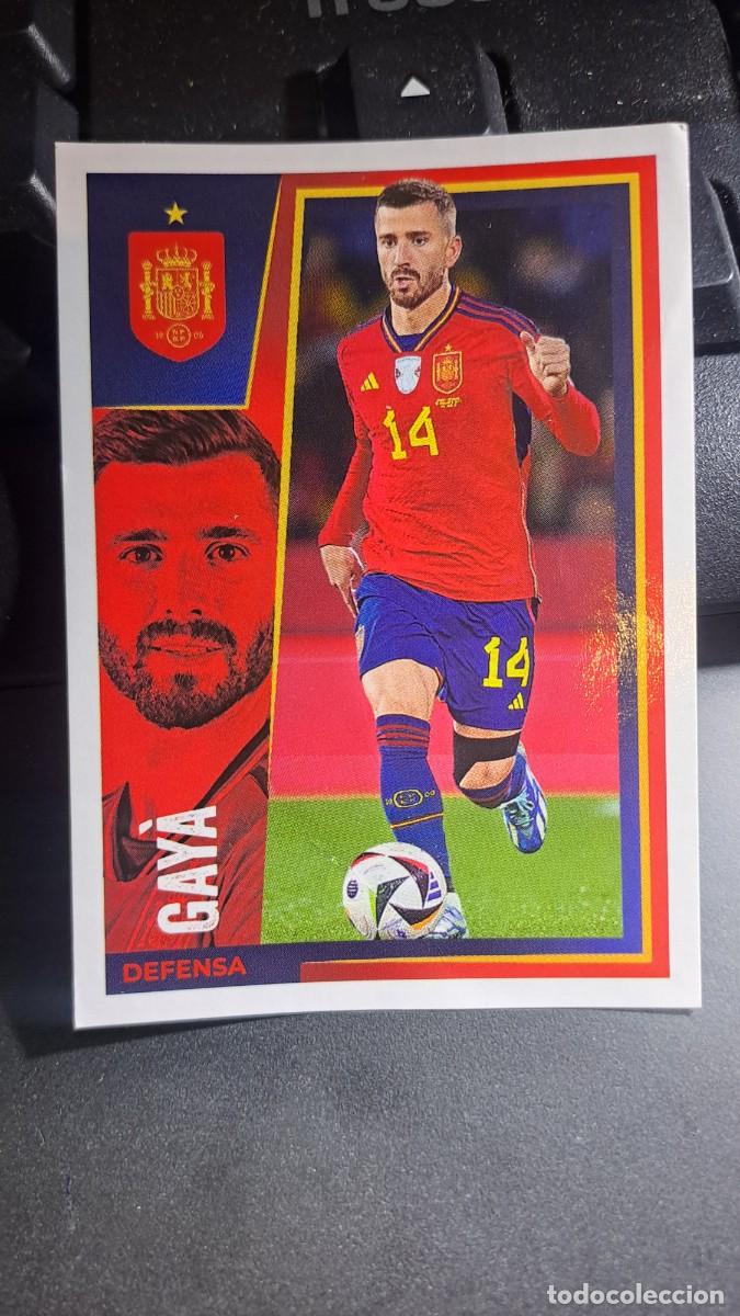 Coleccionismo cromos antiguos: CROMO 16 GAYA 16 ESPA&Ntilde;A VAMOS SELECCION 16 SELECCION ESPA&Ntilde;OLA EURO 2024 CARREFOUR PANINI