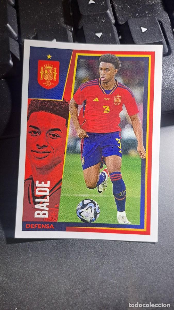 Coleccionismo cromos antiguos: CROMO 17 BALDE 17 ESPA&Ntilde;A VAMOS SELECCION 17 SELECCION ESPA&Ntilde;OLA EURO 2024 CARREFOUR PANINI