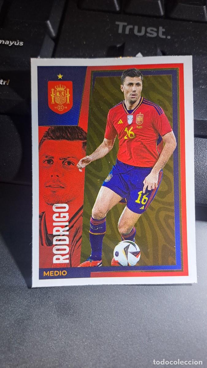 Coleccionismo cromos antiguos: CROMO 19 RODRIGO 19 ESPA&Ntilde;A VAMOS SELECCION 19 SELECCION ESPA&Ntilde;OLA EURO 2024 CARREFOUR PANINI