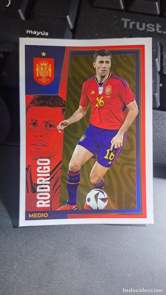 Coleccionismo cromos antiguos: CROMO 19 RODRIGO 19 ESPA&Ntilde;A VAMOS SELECCION 19 SELECCION ESPA&Ntilde;OLA EURO 2024 CARREFOUR PANINI