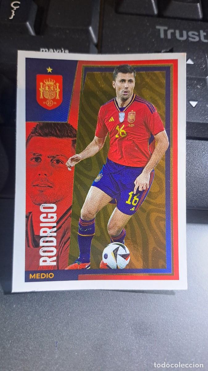 Coleccionismo cromos antiguos: CROMO 19 RODRIGO 19 ESPA&Ntilde;A VAMOS SELECCION 19 SELECCION ESPA&Ntilde;OLA EURO 2024 CARREFOUR PANINI