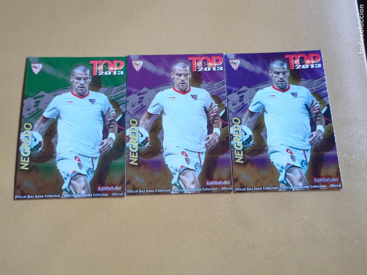 Coleccionismo cromos antiguos: negredo, 2013 top mundicromo - Foto 1