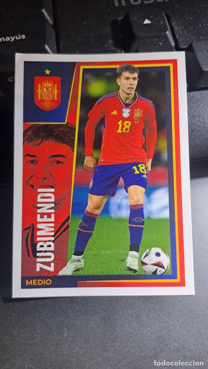 Coleccionismo cromos antiguos: CROMO 20 ZUBIMENDI 20 ESPA&Ntilde;A VAMOS SELECCION 20 SELECCION ESPA&Ntilde;OLA EURO 2024 CARREFOUR PANINI