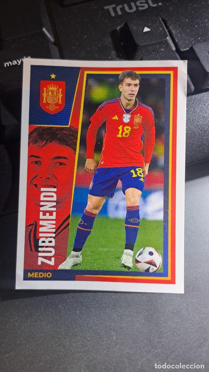 Coleccionismo cromos antiguos: CROMO 20 ZUBIMENDI 20 ESPA&Ntilde;A VAMOS SELECCION 20 SELECCION ESPA&Ntilde;OLA EURO 2024 CARREFOUR PANINI