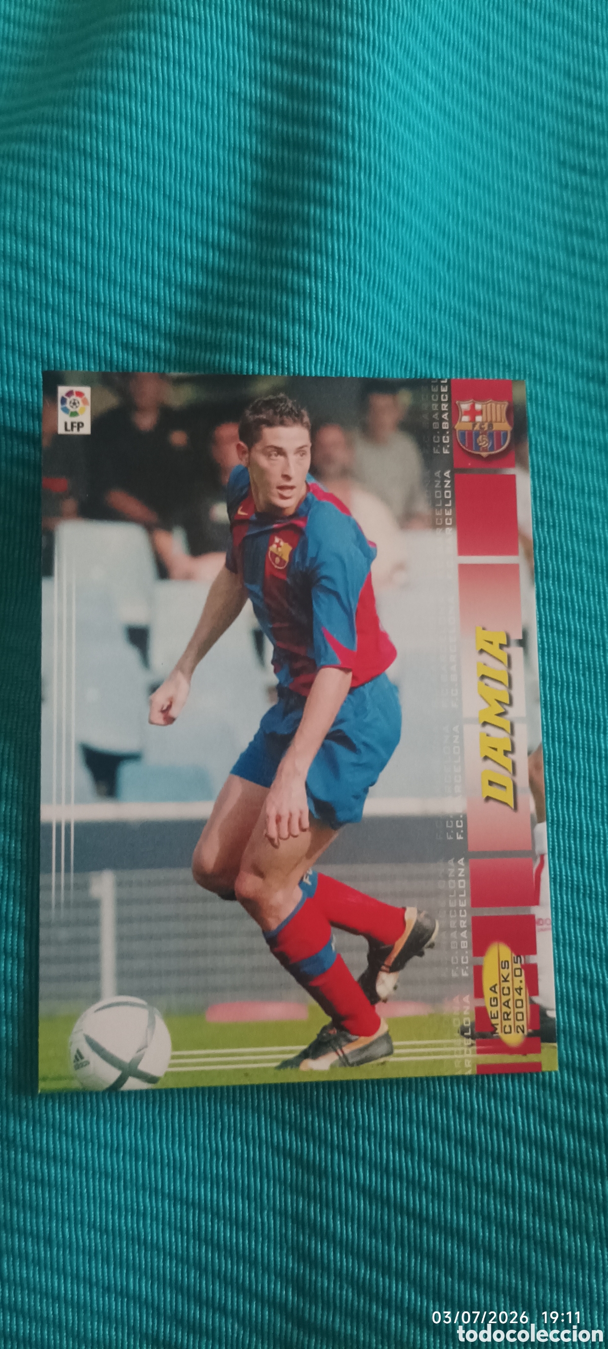 Coleccionismo cromos antiguos: Megacracks 2004-2005 Dami&agrave; 58 Bis Barcelona