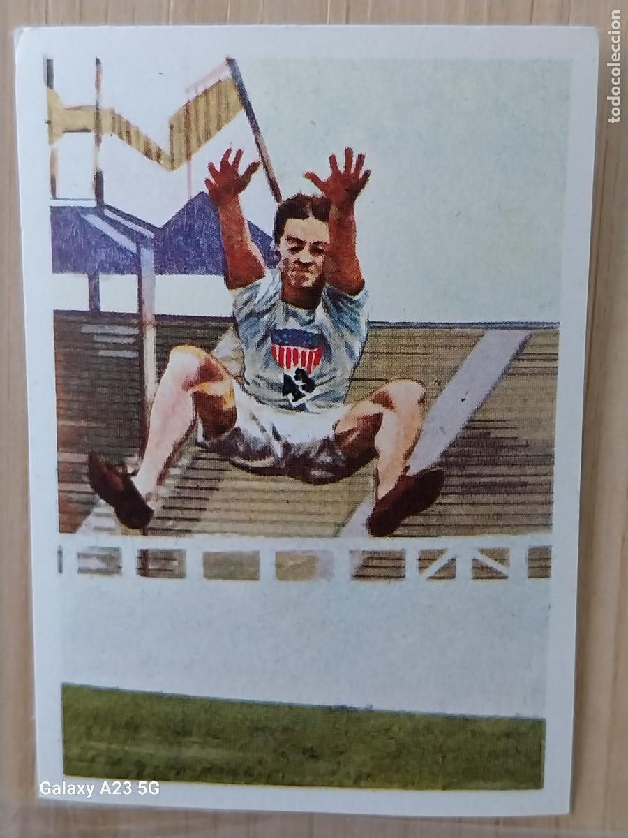 Coleccionismo cromos antiguos: FC IRONS LONGITUD CROMO JUEGOS OLIMPICOS COCHOLATES NESTLE A&Ntilde;O 1964 JJOO LONDRES 1908