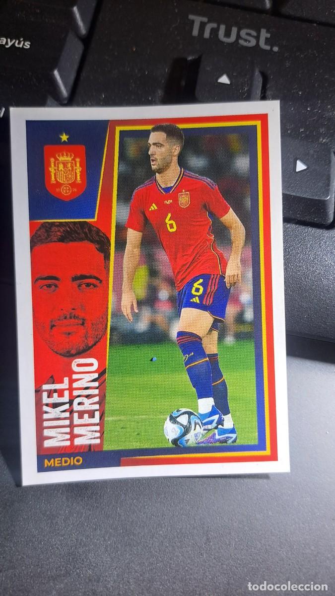 Sammeln alte Sammelbilder: CROMO 22 MIKEL MERINO 22 ESPA&Ntilde;A VAMOS SELECCION 22 SELECCION ESPA&Ntilde;OLA EURO 2024 CARREFOUR PANINI