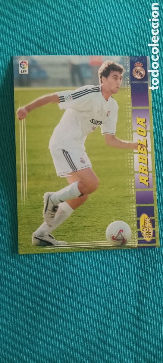 Sammeln alte Sammelbilder: Megacracks Arbeloa rookie 2004-2005