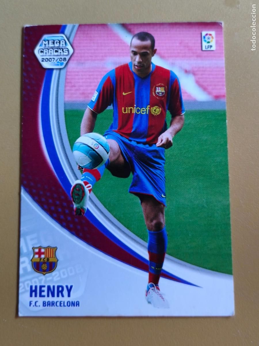 Coleccionismo cromos antiguos: henry, 2007 08 megacracks - Foto 1