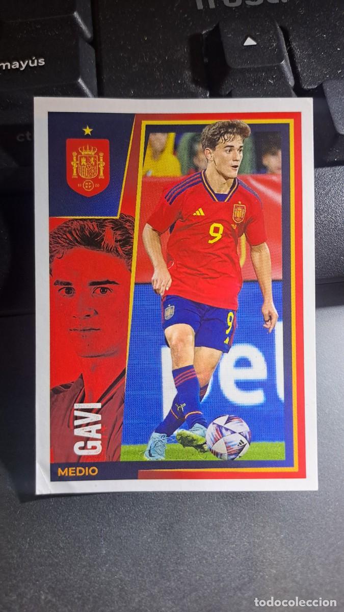 Coleccionismo cromos antiguos: CROMO 23 GAVI 23 ESPA&Ntilde;A VAMOS SELECCION 23 SELECCION ESPA&Ntilde;OLA EURO 2024 CARREFOUR PANINI