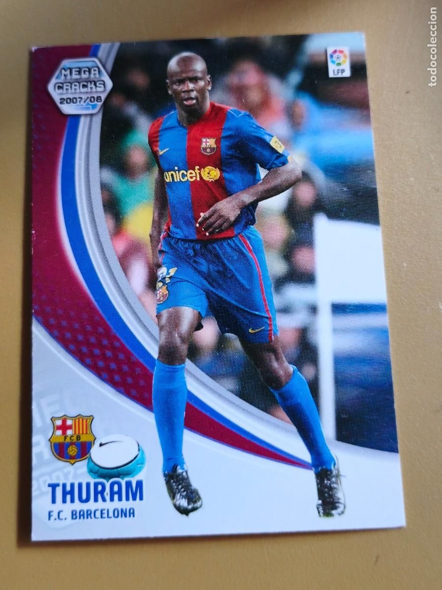 Coleccionismo cromos antiguos: thuram, 2007 08 megacracks
