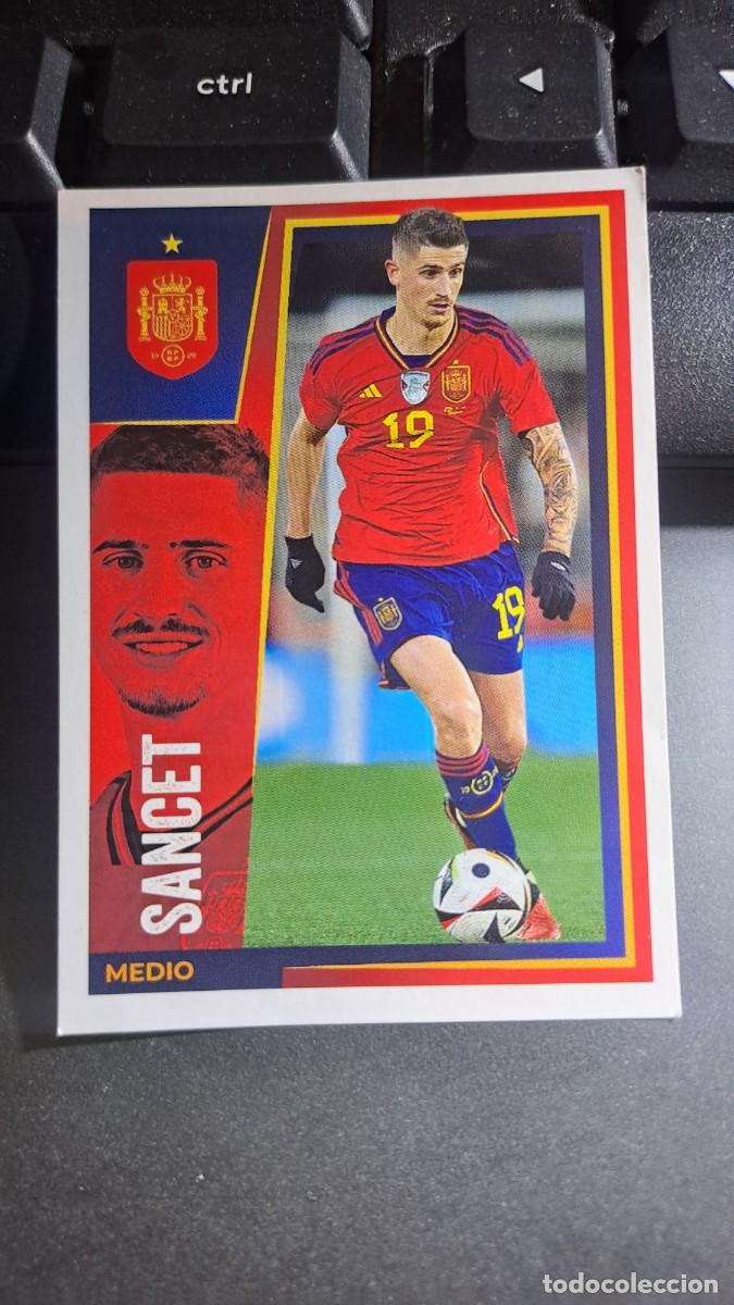 Coleccionismo cromos antiguos: CROMO 26 SANCET 26 ESPA&Ntilde;A VAMOS SELECCION 26 SELECCION ESPA&Ntilde;OLA EURO 2024 CARREFOUR PANINI